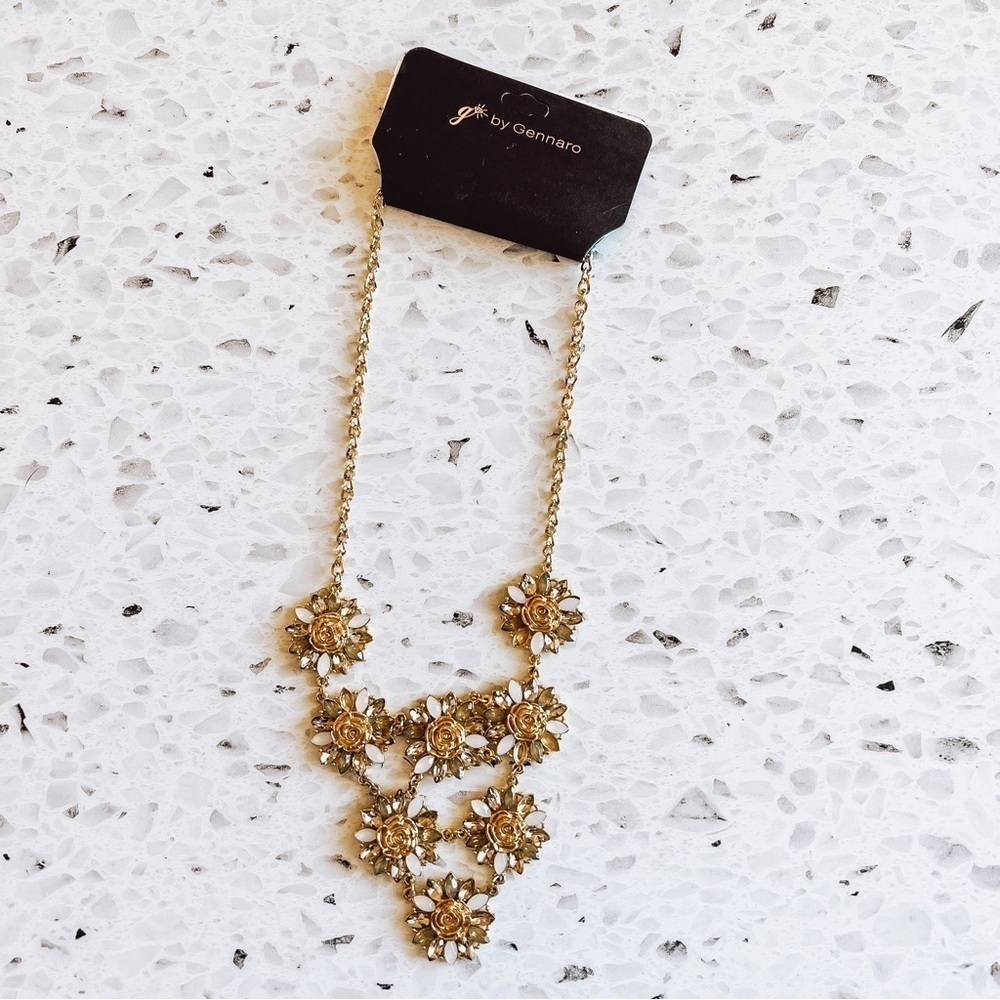 G by Gennaro Women's Gold Charm Pendant Necklace NEW